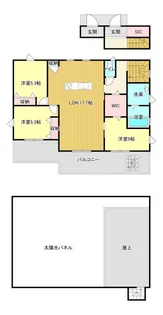 グレースフローラ【1階】の間取り