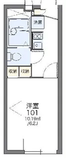 レオパレスアーク M I【2階】の間取り
