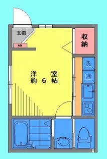room k(ルームケー)【1階】の間取り