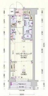 ベラジオ雅び東寺WEST【2階】の間取り
