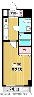 らふぃね壱番館【6階】の間取り