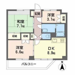 Maison Gotoh【5階】の間取り