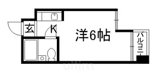 緑の館アネックス【3階】の間取り