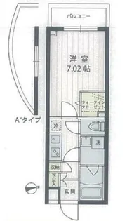 アプリーレ宮崎台II【5階】の間取り