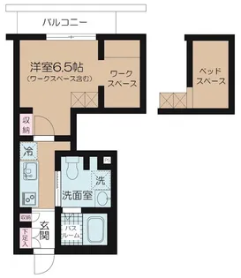 BELLE SCENE AOTO【3階】の間取り