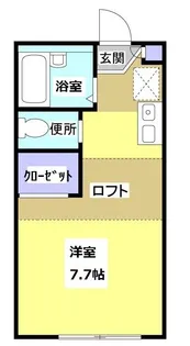 パレス東名II【2階】の間取り