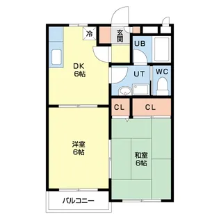 コンフォール大沼【2階】の間取り