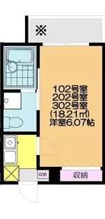 セレソ小岩【2階】の間取り