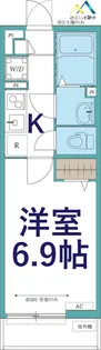 リブリ・東寺尾東台【1階】の間取り