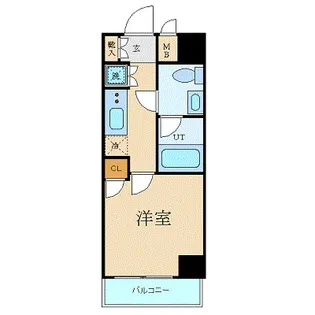 プレール・ドゥーク銀座EASTIII【3階】の間取り