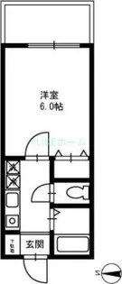 タケハイム船橋【1階】の間取り