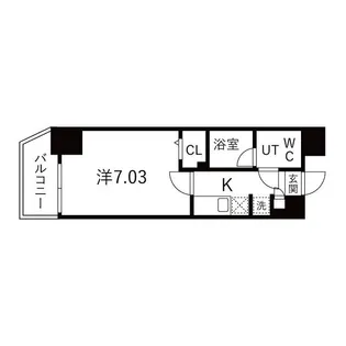 アルファコート蕨2【4階】の間取り