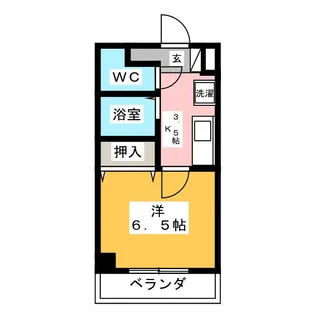メゾン立石【4階】の間取り