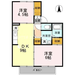 メゾン丹和 A棟【2階】の間取り