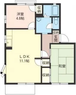 アークヒルズ3番館【1階】の間取り