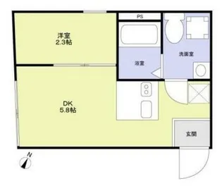 Urban Nest 杉並【2階】の間取り