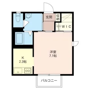 ベルコリーヌ【1階】の間取り