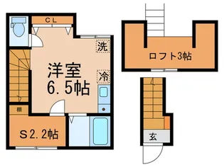アイコート上石神井【2階】の間取り