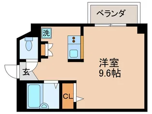 SR大山【1階】の間取り