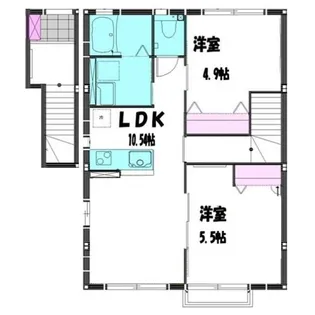 ナピアハウスII【2階】の間取り