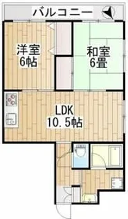 サンクレスト宮崎台【3階】の間取り