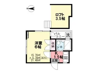 ETハウス【2階】の間取り