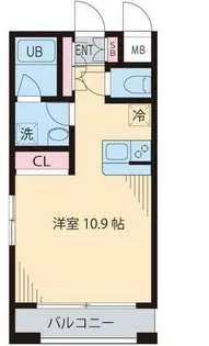 パインタワー【9階】の間取り