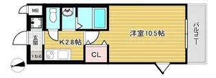 ヴェールメゾン【3階】の間取り