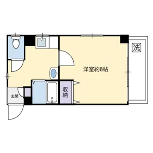 プチシャルマン北口【3階】の間取り