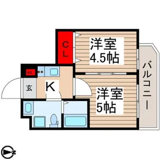 GRAN PASEO六町【2階】の間取り