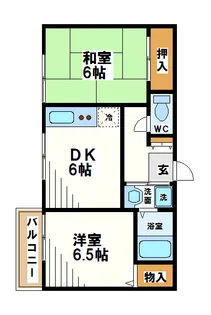 アネックス・カズ【2階】の間取り