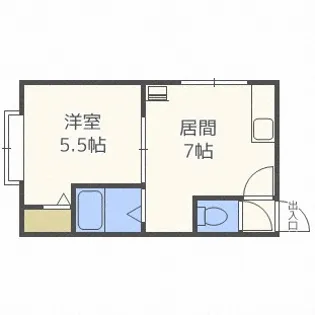 シャンベルタン【3階】の間取り