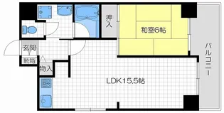 クレアコート【3階】の間取り