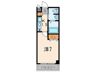 エスクイ-ナ西宮北口【3階】の間取り