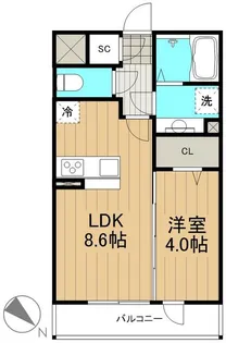 Reo【1階】の間取り