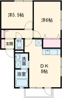レーベン I【2階】の間取り