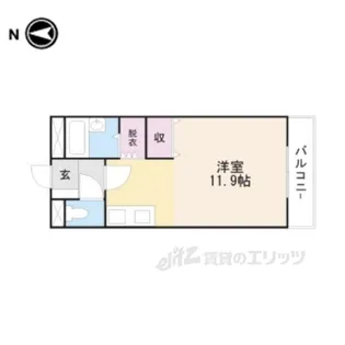 M’sティアラ【2階】の間取り