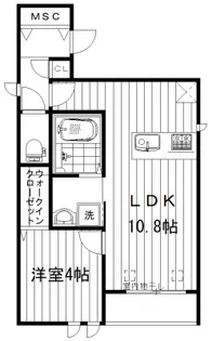 メゾン・アノール【2階】の間取り