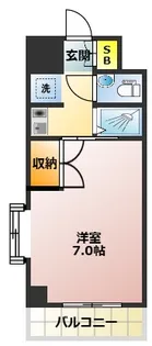 G・K HAUS【3階】の間取り