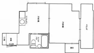Kマンション【3階】の間取り