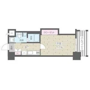 HF四条河原町レジデンス【8階】の間取り