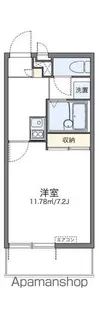 レオパレスエスト【3階】の間取り