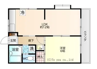 GRAND BLUE B棟【2階】の間取り
