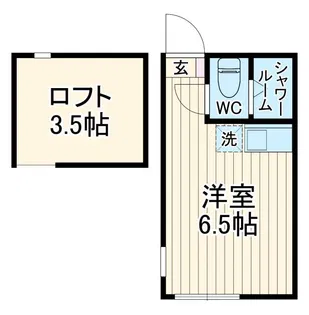 さくら元住吉【2階】の間取り