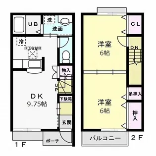 アンダンテ 壱番館の間取り
