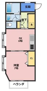 アジュール常盤台【3階】の間取り