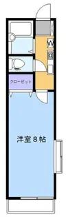 シェルクール亀有【2階】の間取り