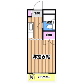ハイツ明和【3階】の間取り