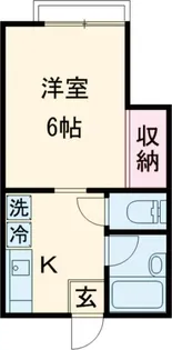 ヴィラローズ【2階】の間取り