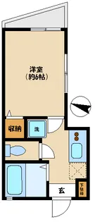 セレーノ武蔵小杉【1階】の間取り